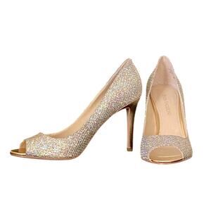 Enzo Angiolini Glitter Style Heels